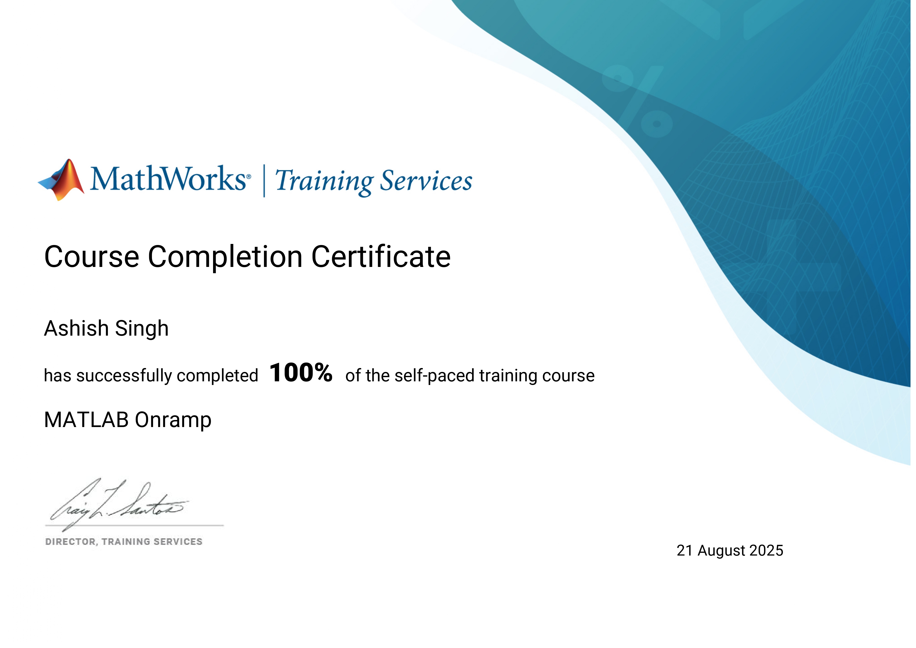MATLAB Completion